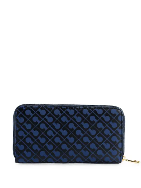 Gherardini cartera Softy con motivo del logo y cierre en el contorno