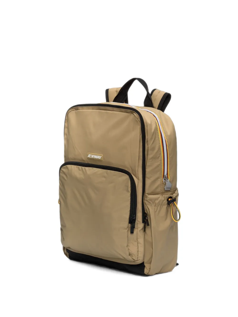 K-Way Gizy logo-patch zip-fastening backpack