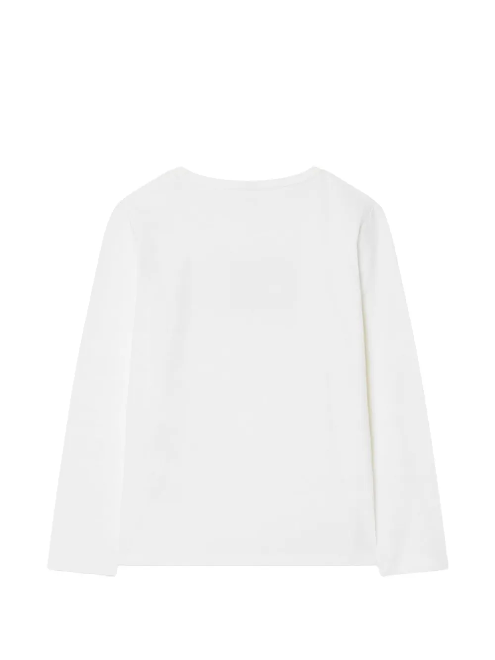 Liu Jo Kids T-shirt verfraaid met kristallen en luipaardprint Wit
