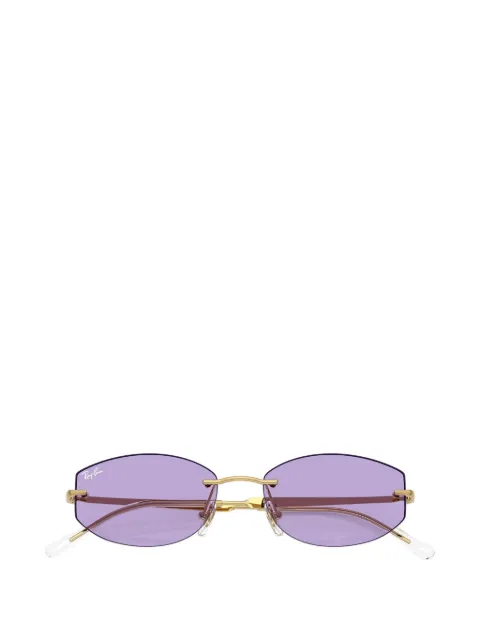 Ray-Ban Arista rimless geometric-frame sunglasses
