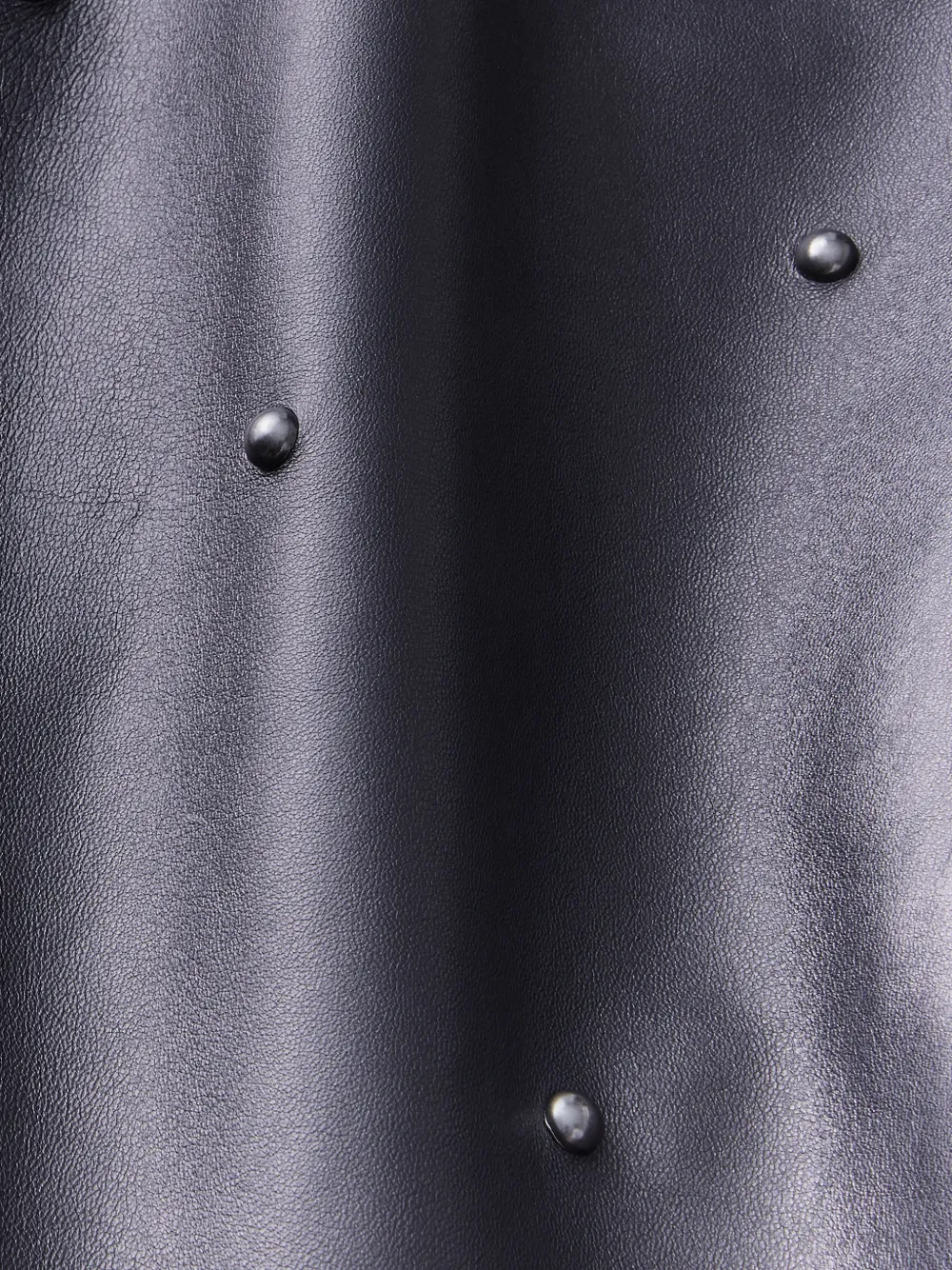 Lafayette 148 Stud-embellished Leather Bomber Jacket in Blue, view 2