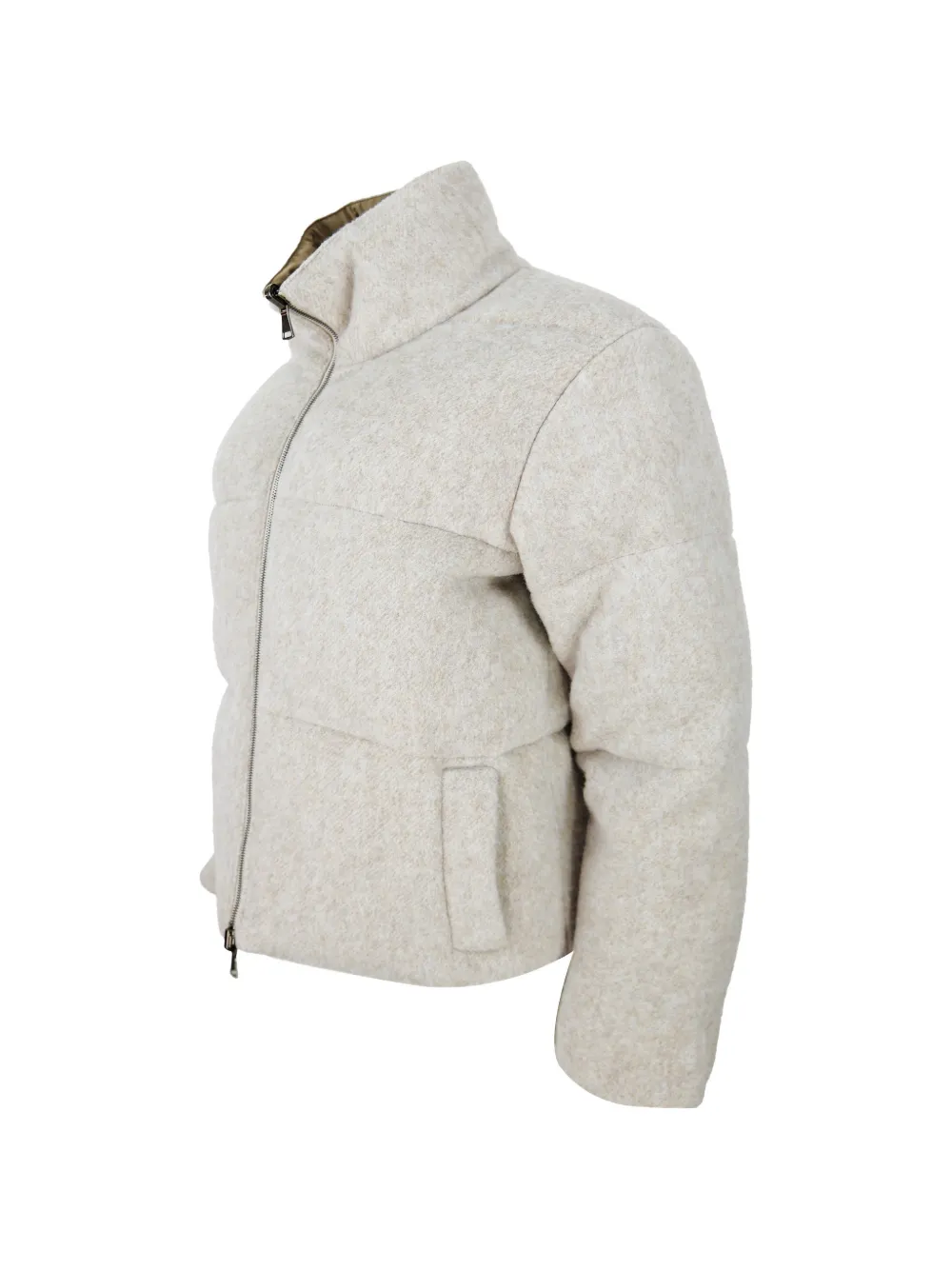 Lorena Antoniazzi Gewatteerd jack Beige
