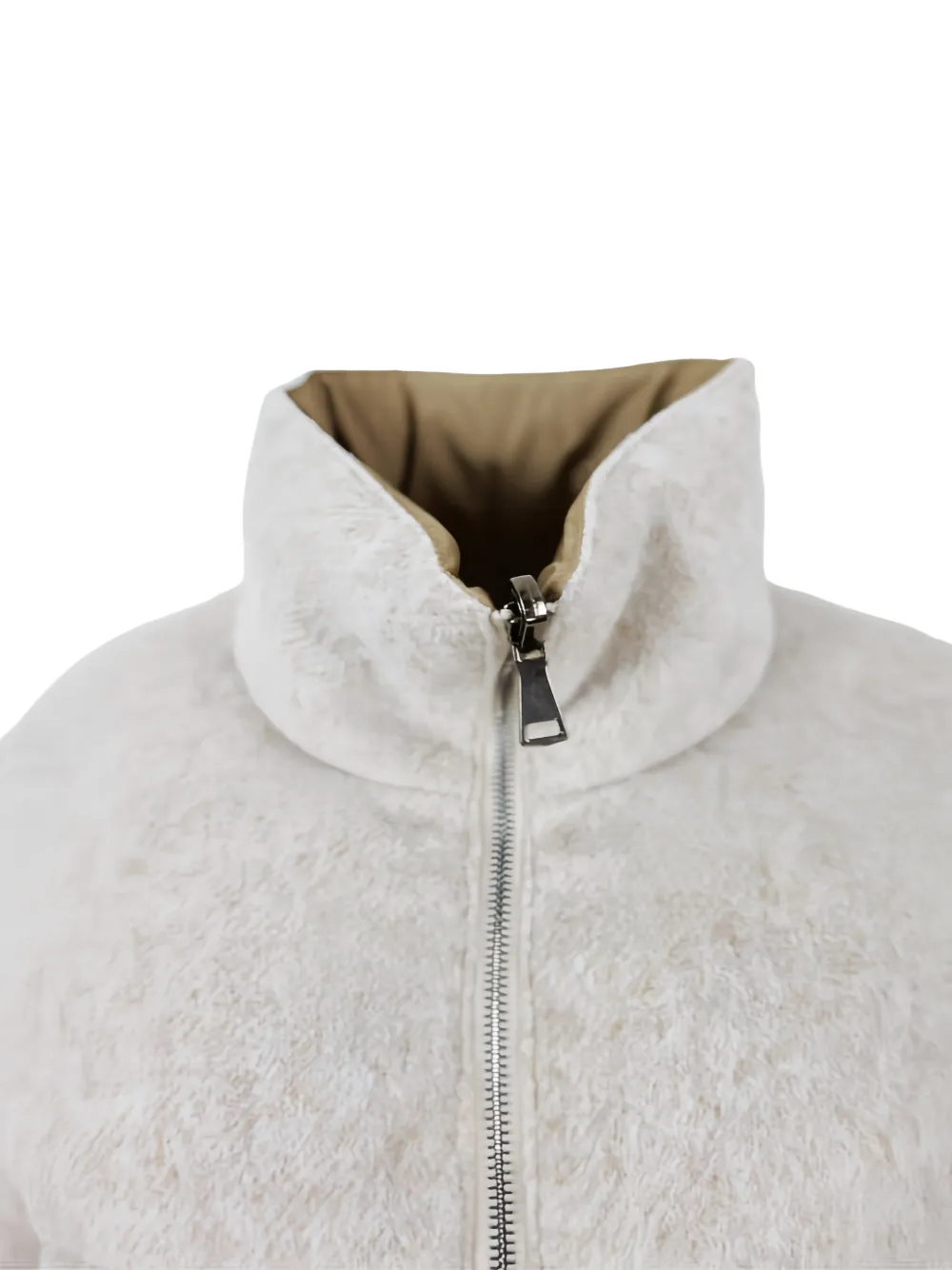 Lorena Antoniazzi Gewatteerd jack Beige