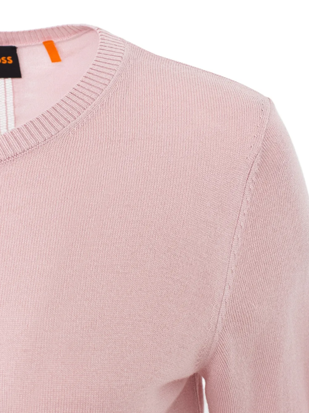 BOSS Gebreid T-shirt Roze