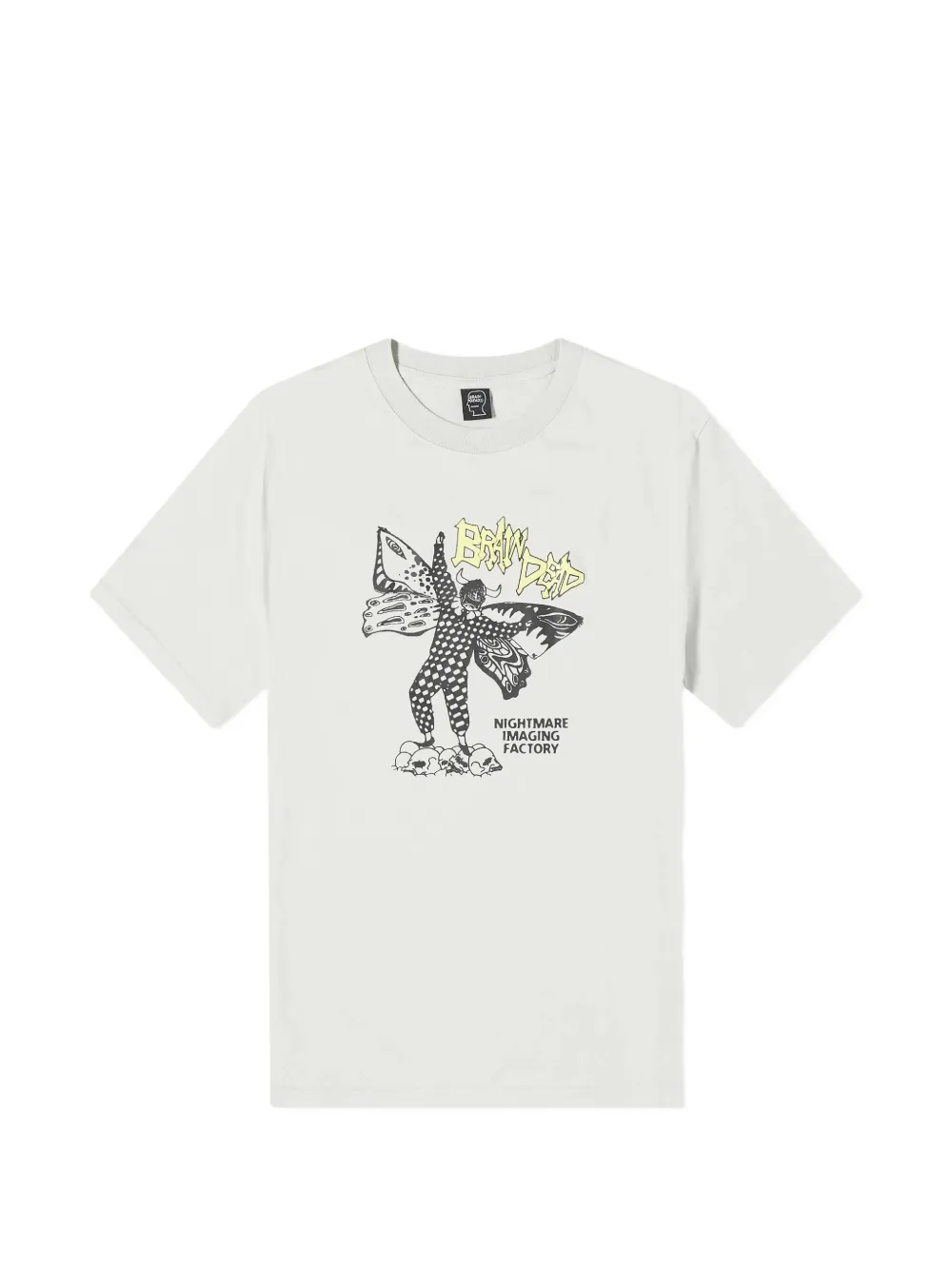 Brain Dead Graphic-print T-shirt In Neutral