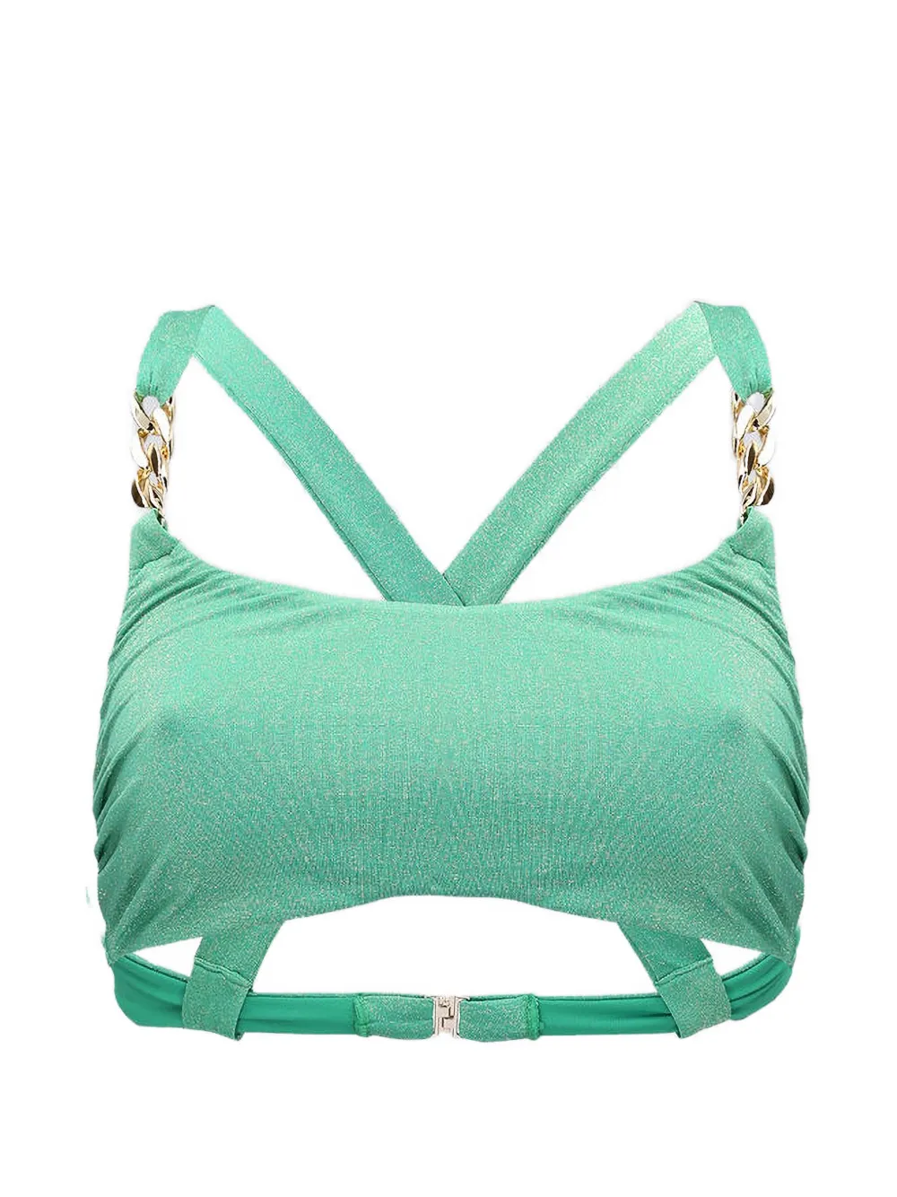 LIU JO haut de plage avec chaînes à ornements - Vert