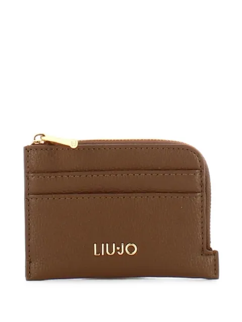 LIU JO logo-plaque wallet