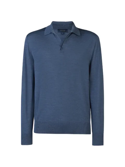 Sease Lasca long-sleeve polo shirt