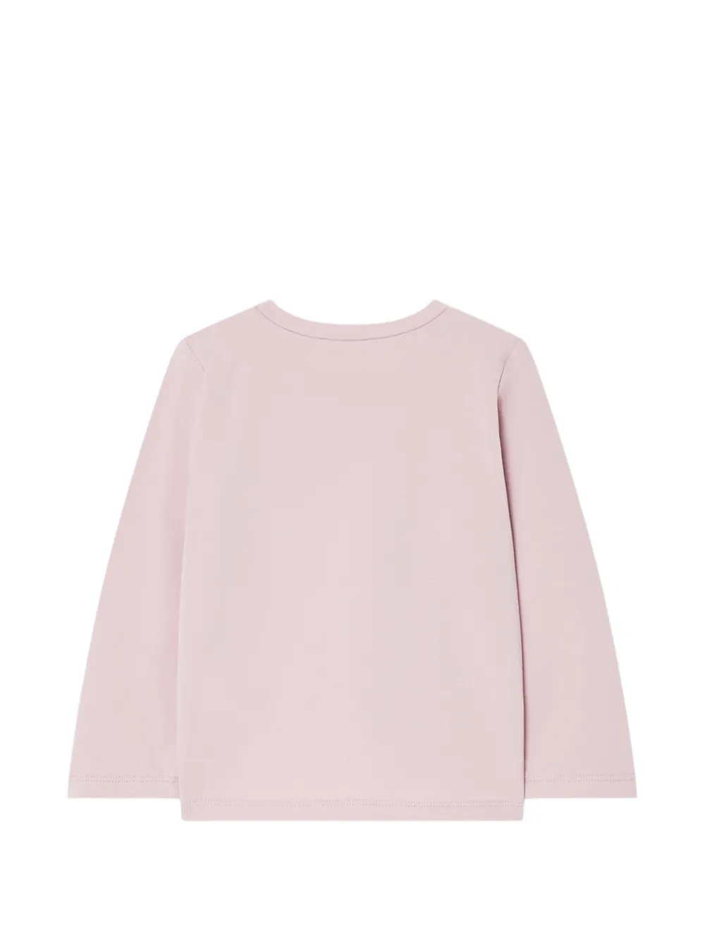 Liu Jo Kids T-shirt met lange mouwen en logo-print Roze