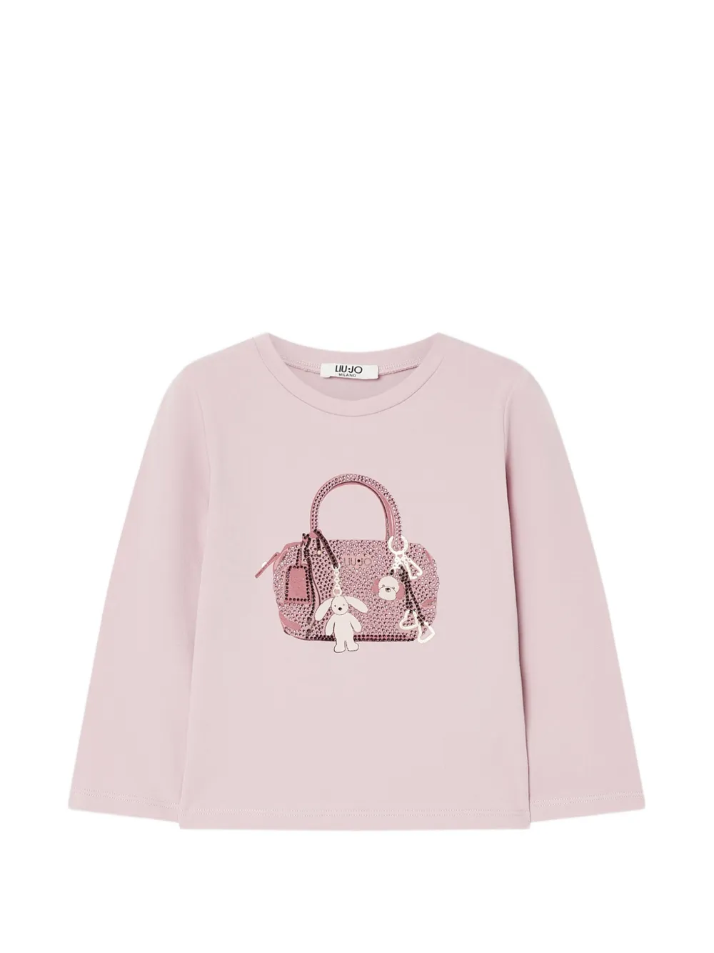 Liu Jo Kids long-sleeve T-shirt Roze