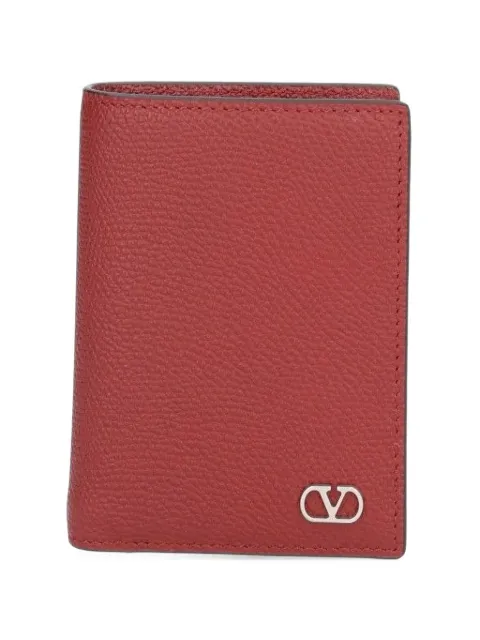 Valentino Garavani VLogo Signature leather card holder