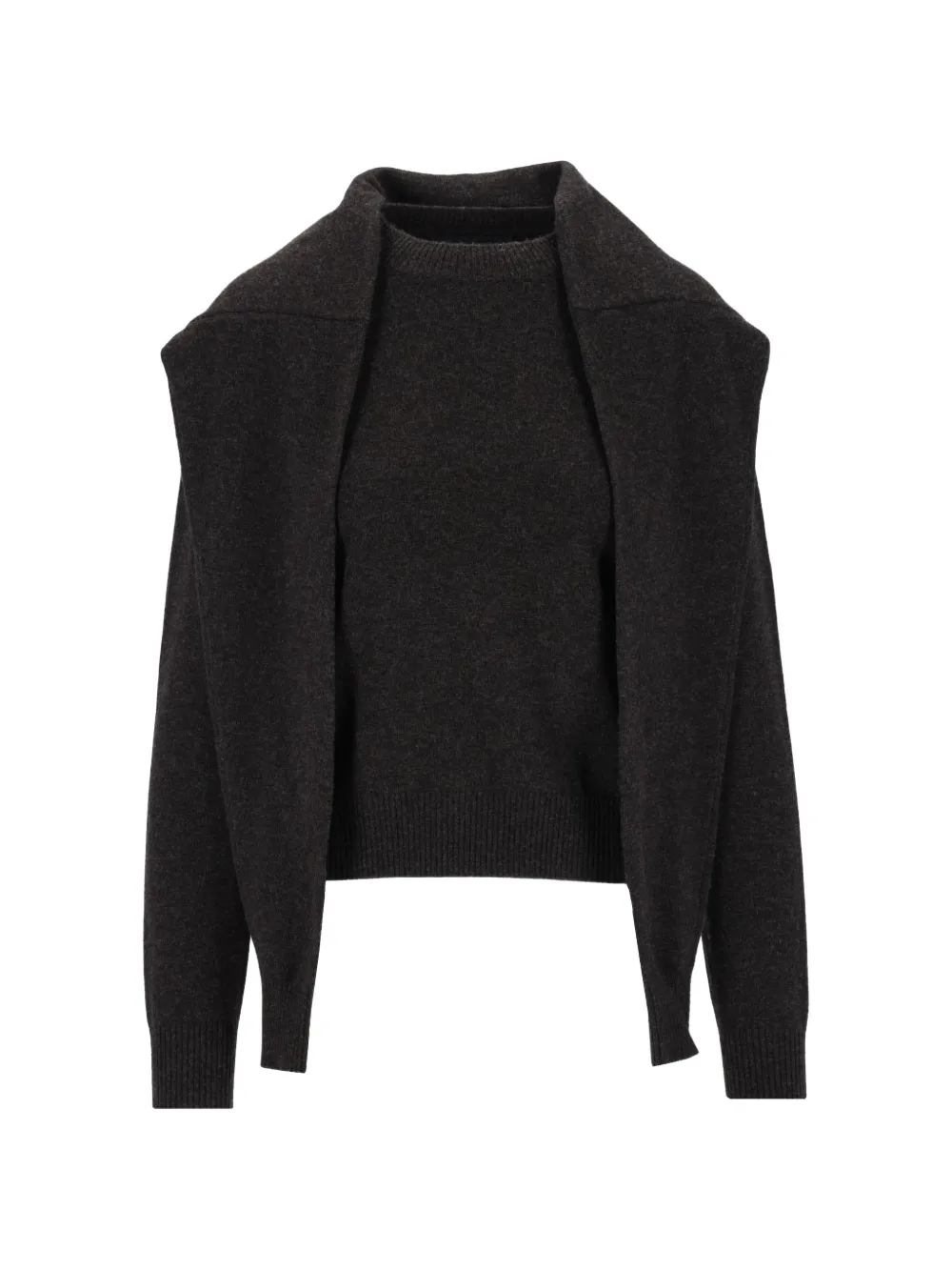 arch4 Eleanor knot-detail sweater - Gris arch4 Eleanor knot-detail sweater - Gris