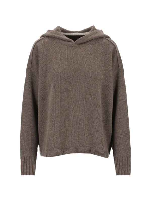 Arch4 Sarah Cashmere Hoodie in Brown