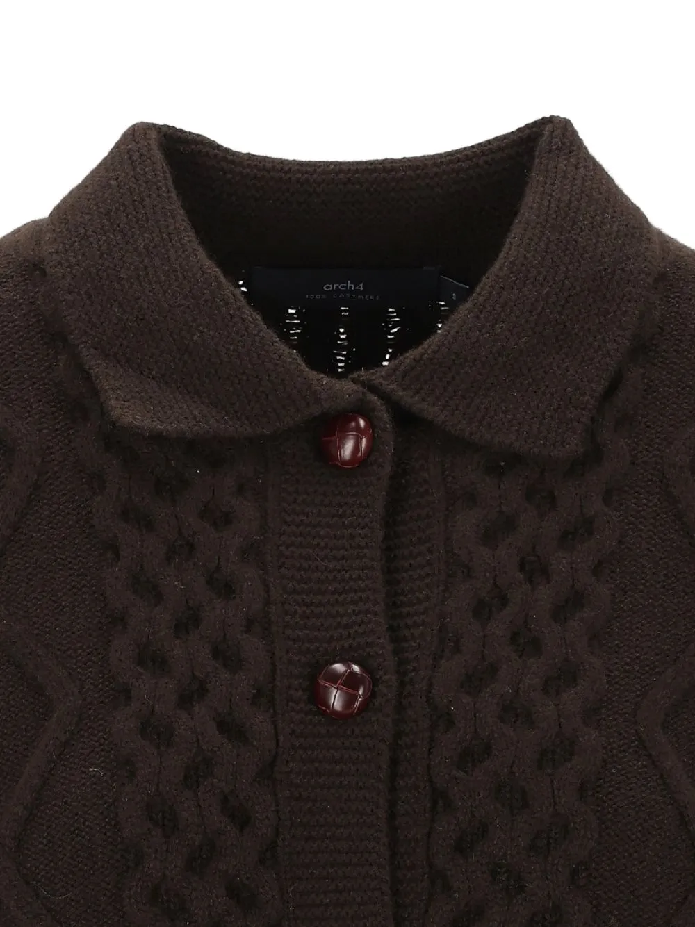 arch4 Columbia kabelgebreid vest Bruin