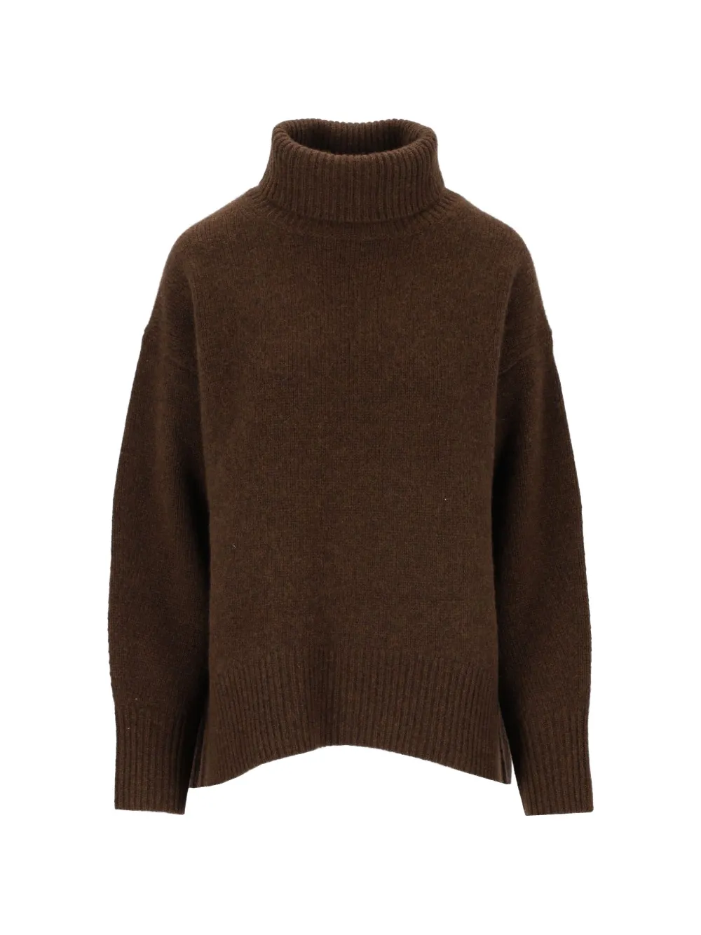 arch4 World's End Chunky Cashmere Sweater in Brown