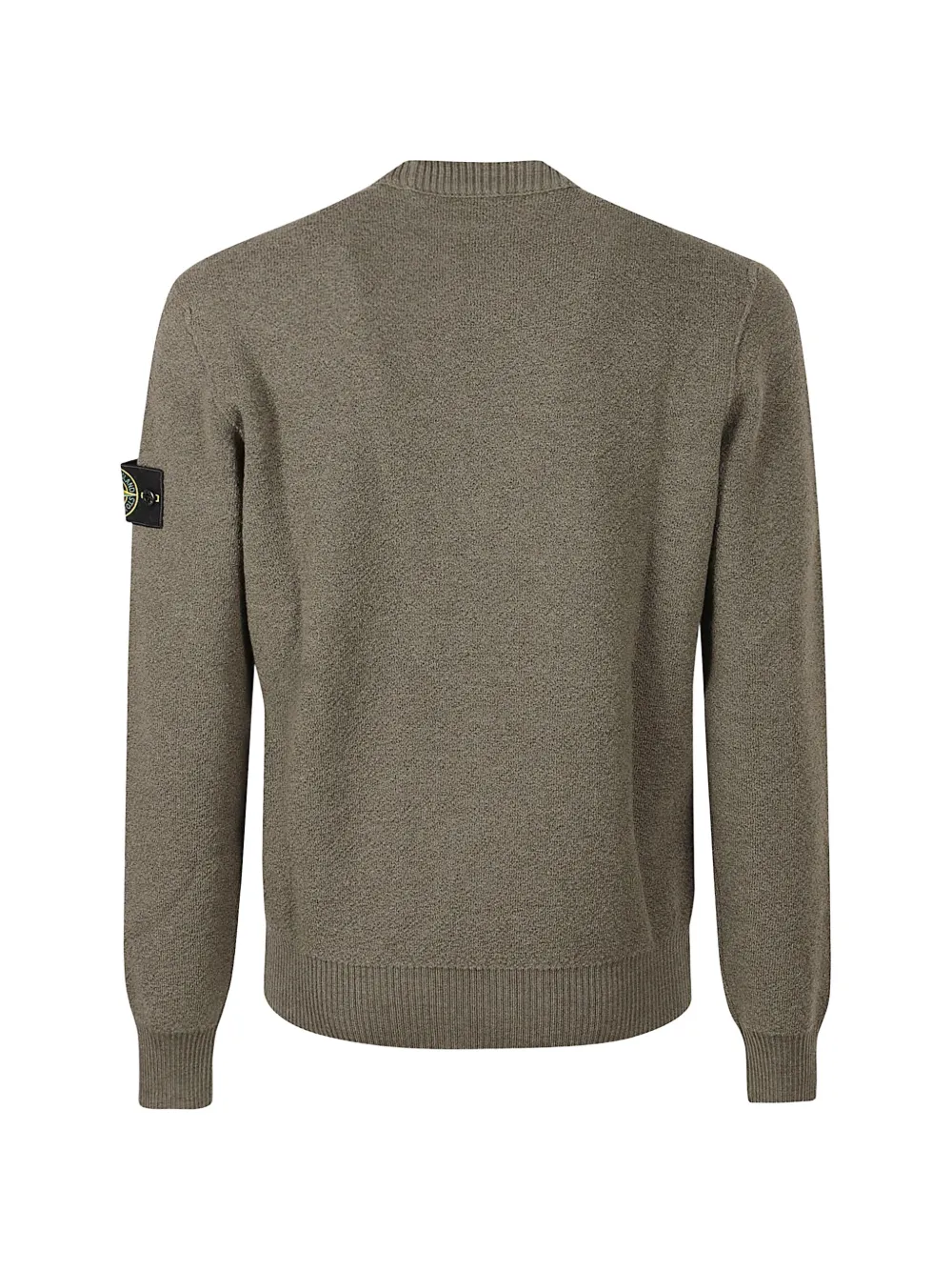 Stone Island Trui met logopatch Grijs