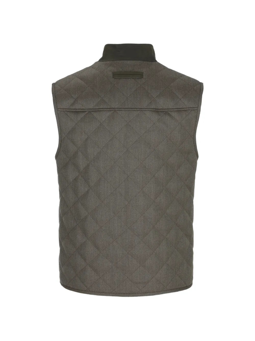 Zegna Bodywarmer met hoge hals Grijs