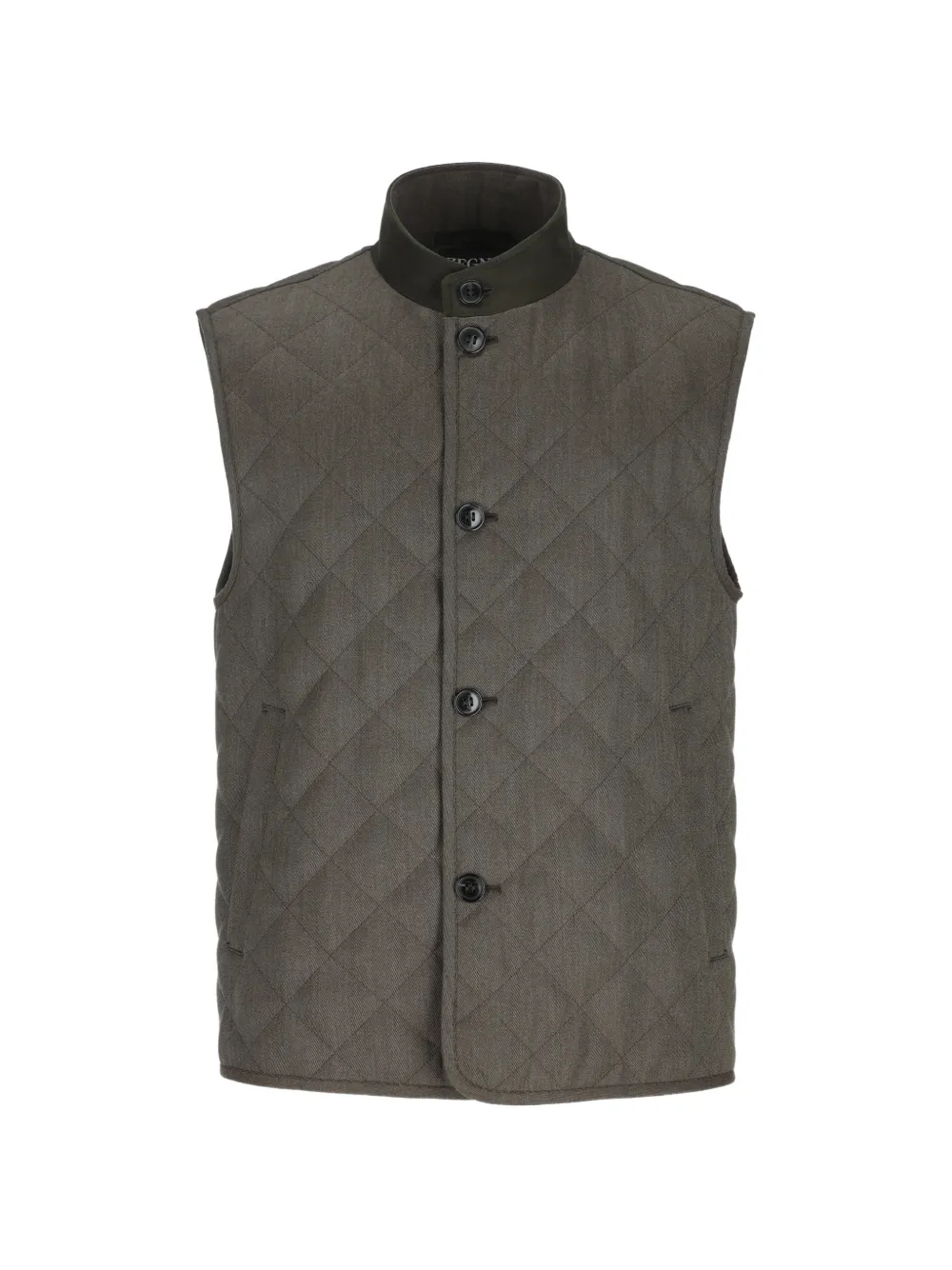 Zegna quilted high-neck gilet