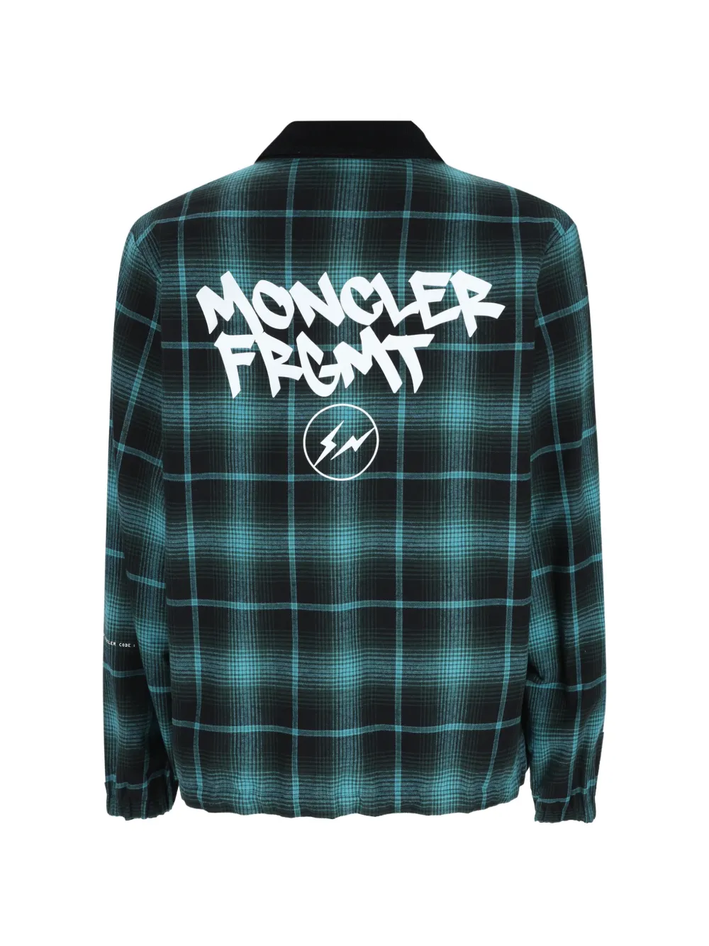 Moncler x Fragment Ryūha reversible jacket Zwart