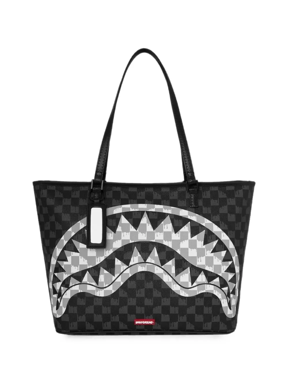 Sprayground Noir Fang Tote Bag In Black