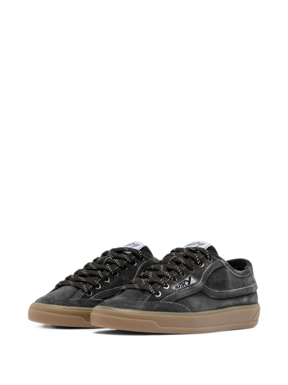 Autry Windscape low-top suede sneakers Zwart