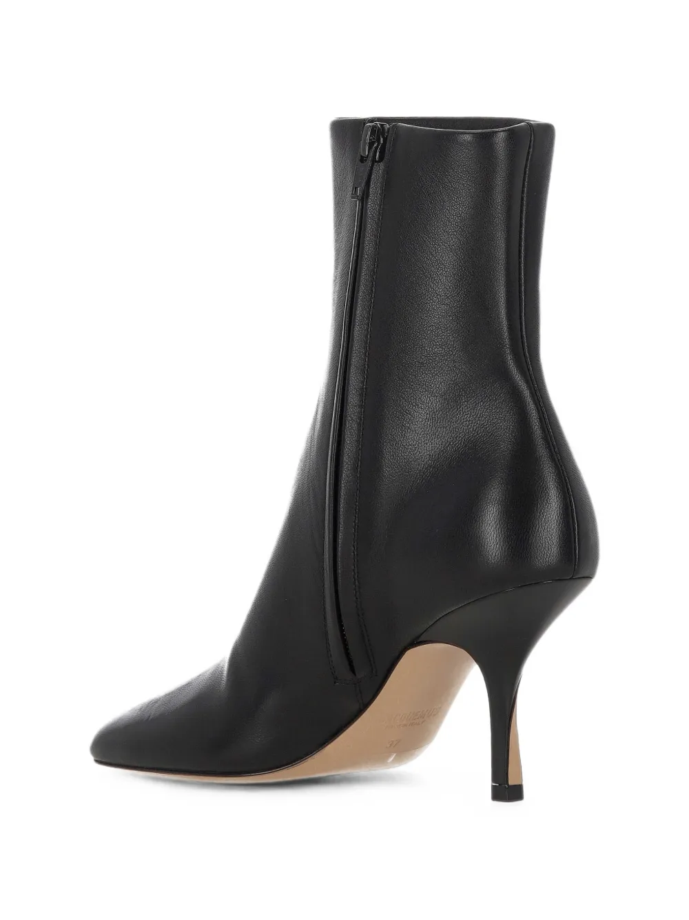 Jacquemus pointed-toe ankle boots Zwart