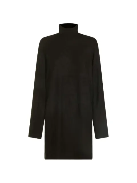 Thom Krom high-neck long-sleeved shift mini dress