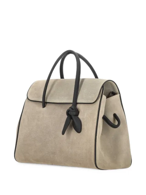 Jacquemus The Turismo made in Italy soft shopper bag.