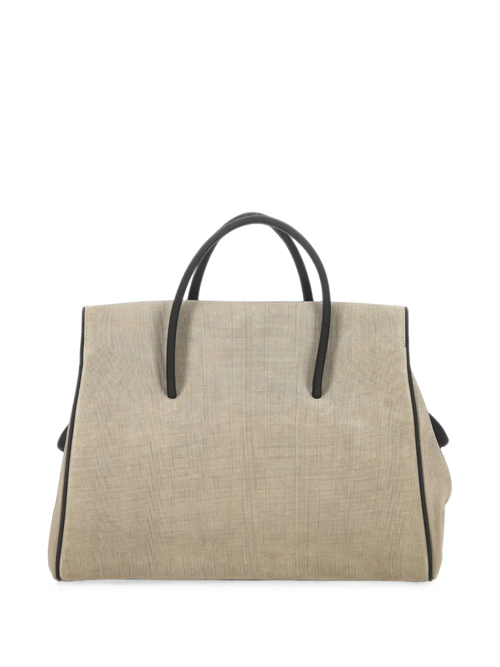 Jacquemus The Turismo Made in Italy zachte shopper. Beige
