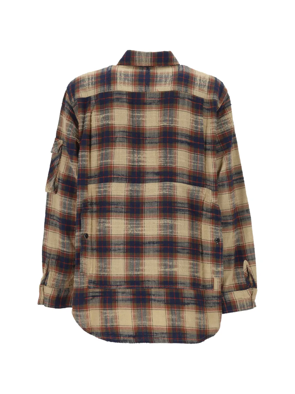 Roy Rogers x Engineered Garments geruit overhemd Beige