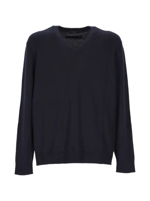 Zegna V-neck cashmere sweater
