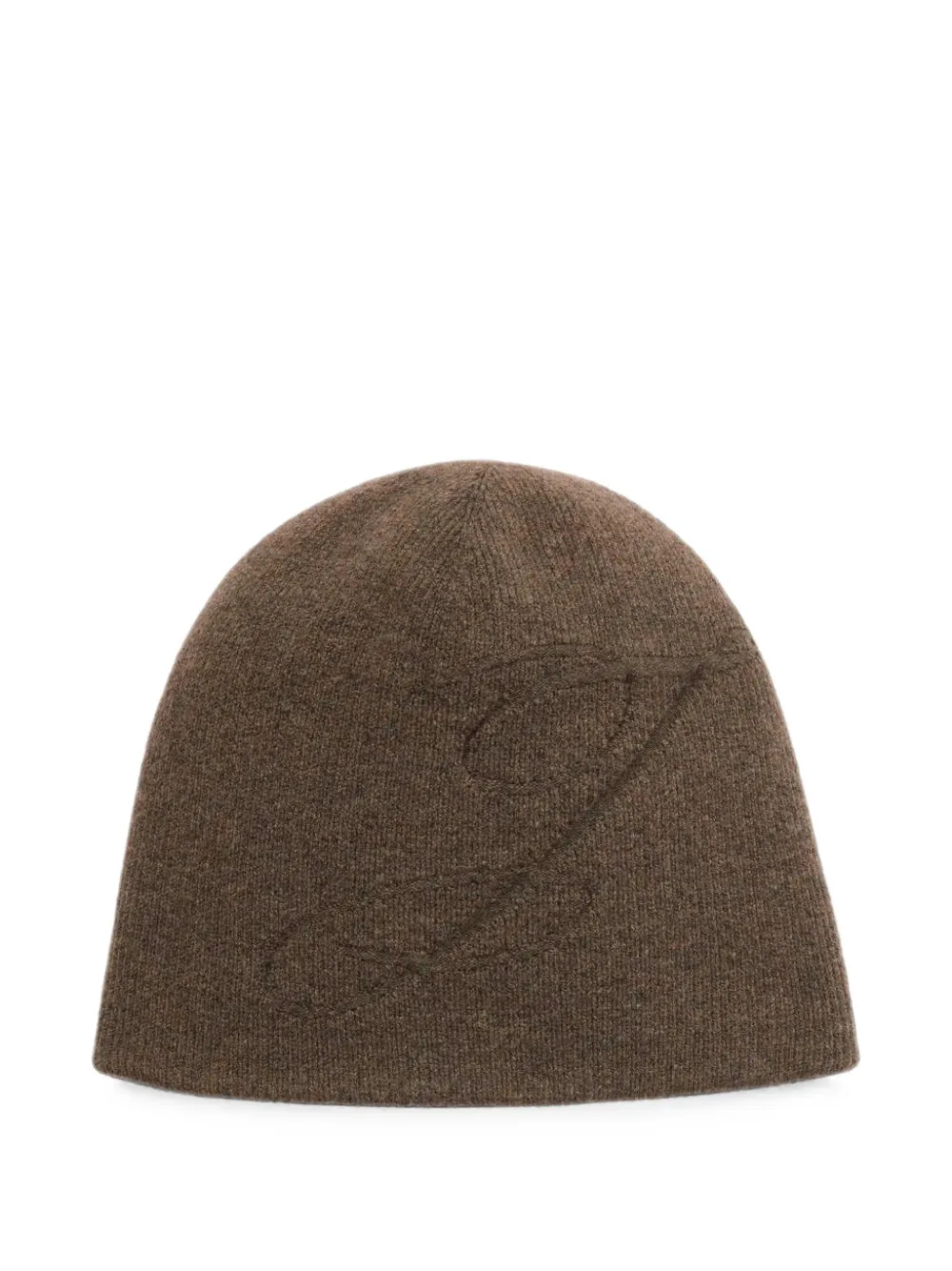 Jacquemus The J embroidered-logo beanie hat