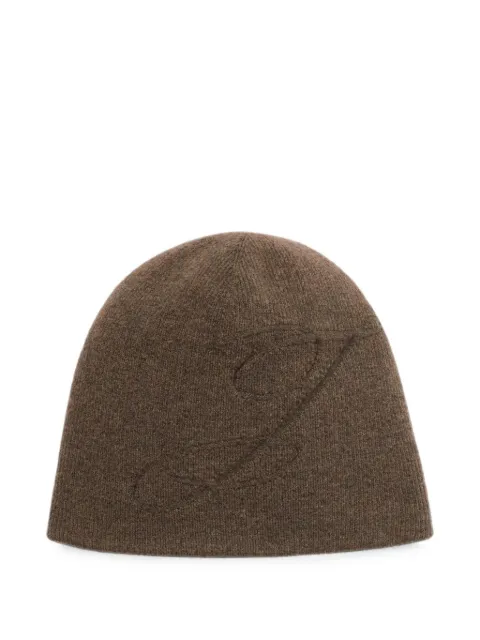Jacquemus bonnet The J à logo brodé