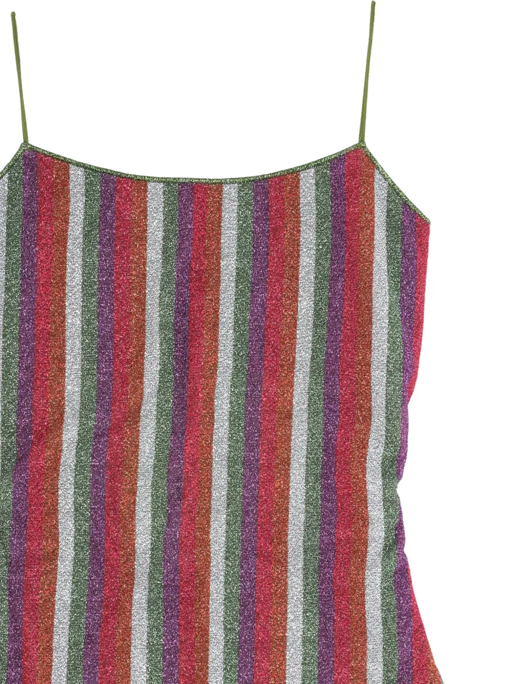 Oséree Lolita gestreept badpak met metallic-effect Roze