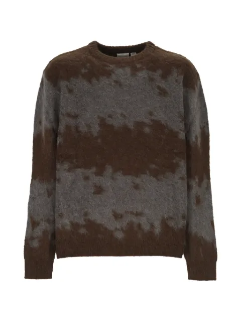 Gramicci Mohair splatter-pattern mohair-blend sweater