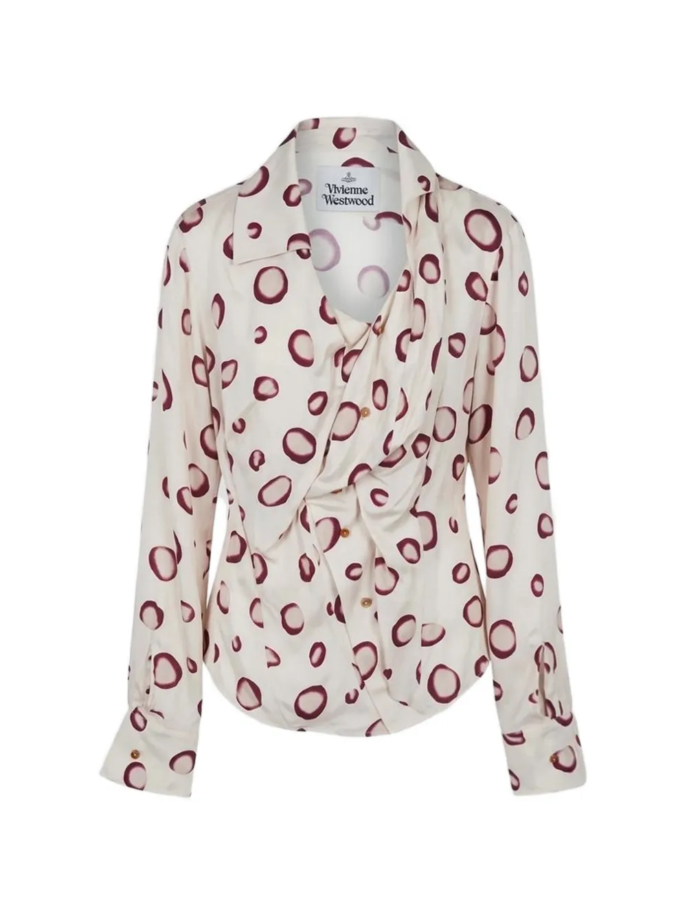 Vivienne Westwood Drunken shirt - Tons neutres Vivienne Westwood Drunken shirt - Tons neutres