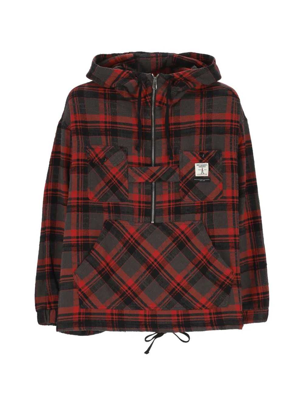 Roy Rogers X Engineered Garments Plaid-check Hooded Jacket In Multi