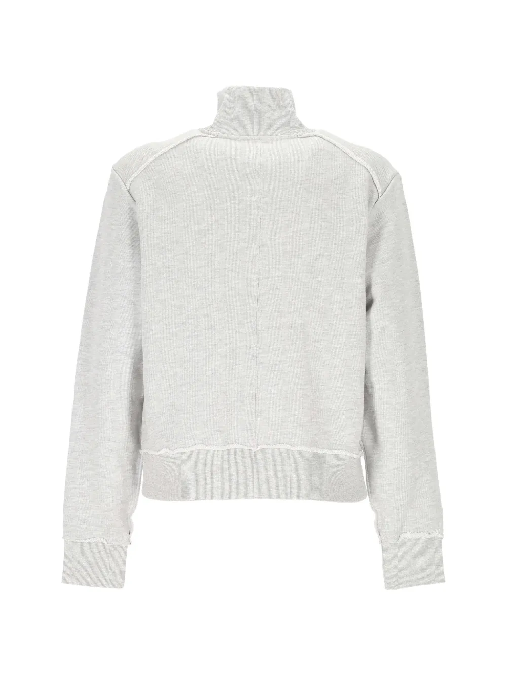 ENTIRE STUDIOS Supply sweatshirt met rits en zak met knoop Grijs