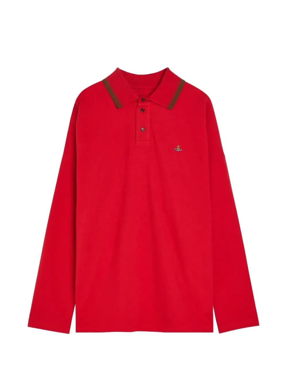 Vivienne Westwood cotton long-sleeve polo shirt