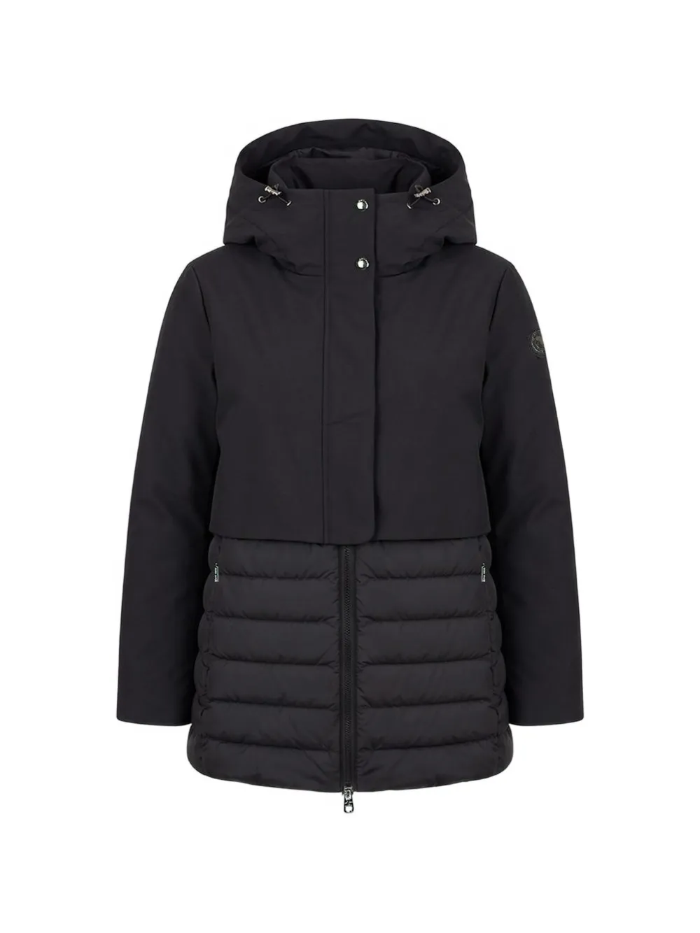 Cape Horn Casablanca Hooded Puffer Jacket In Black