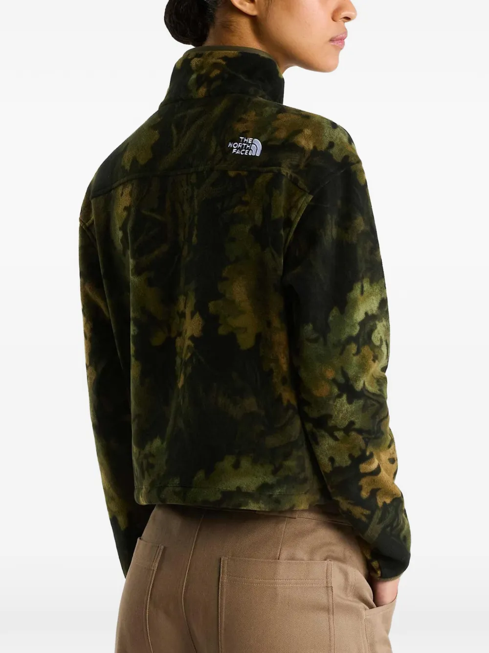 The North Face Glacier Novelty logo-printed 1 4 zip fleece Groen