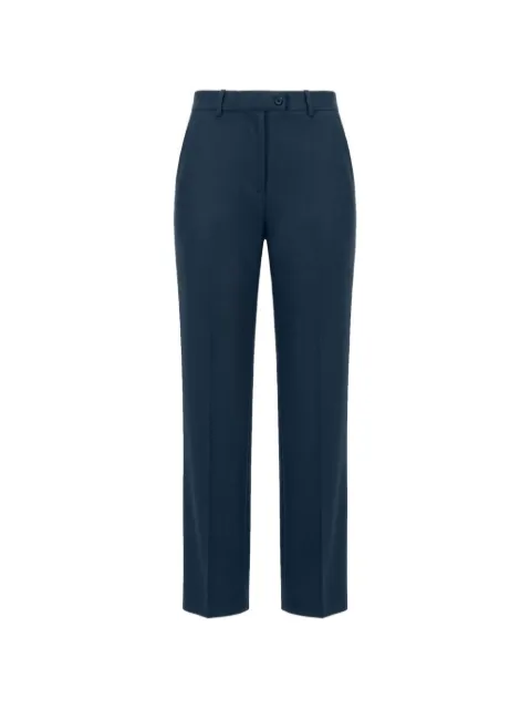 Vivetta pressed-crease straight-leg trousers