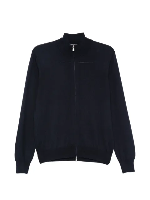 Tagliatore Raymond zip-up virgin-wool cardigan