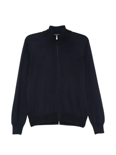 Tagliatore Raymond zip-up virgin-wool cardigan