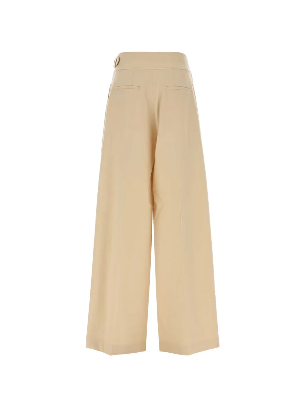 ZIMMERMANN Valiant geplooide palazzobroek Beige