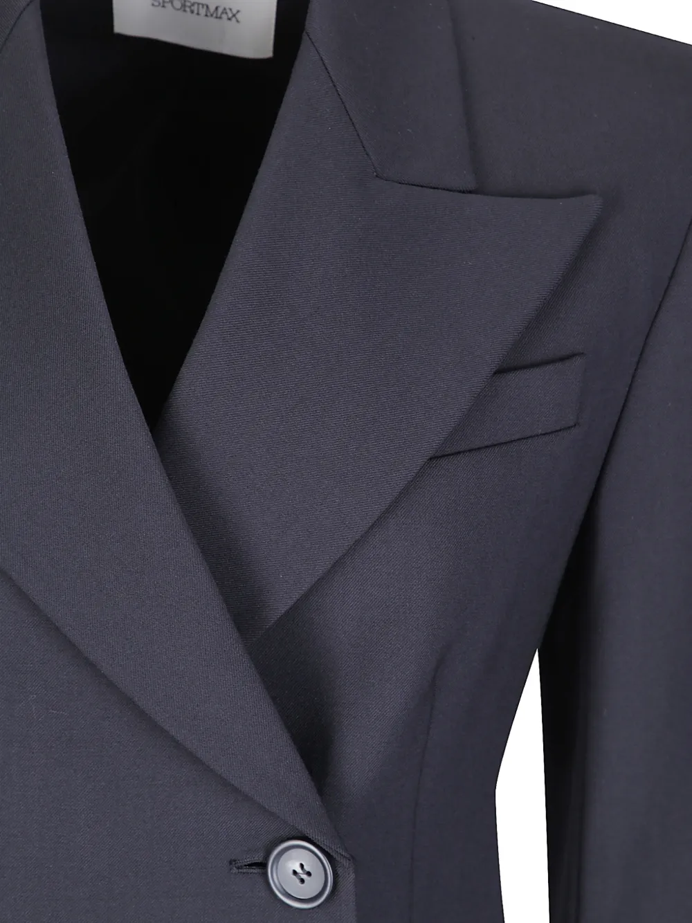 Sportmax double-breasted blazer Zwart
