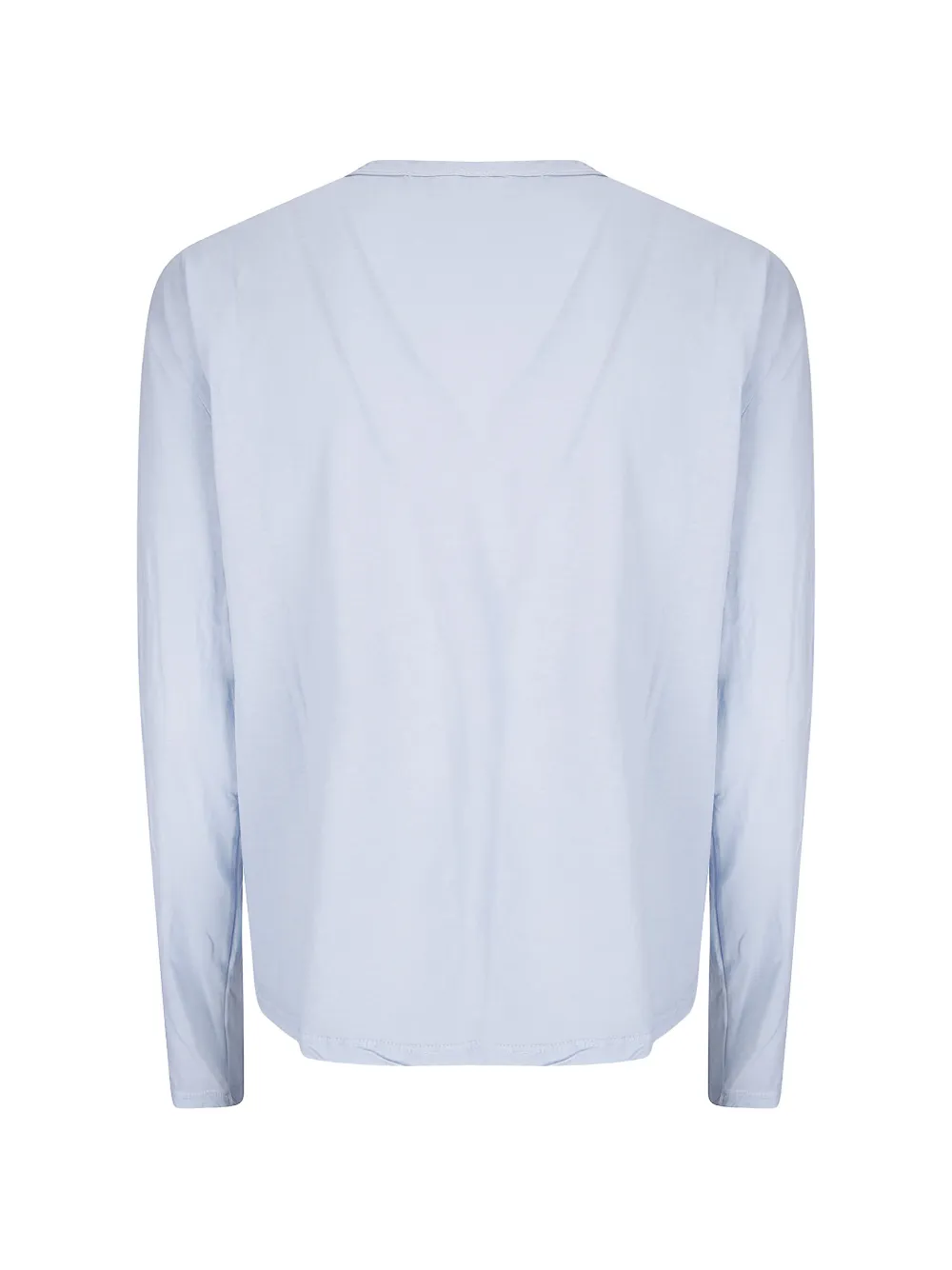 James Perse Oversized T-shirt met lange mouwen Blauw