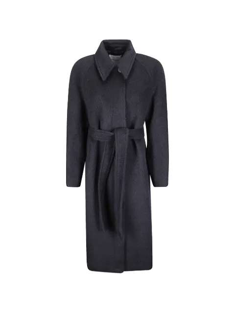 Studio Nicholson belted curved-shoulder coat