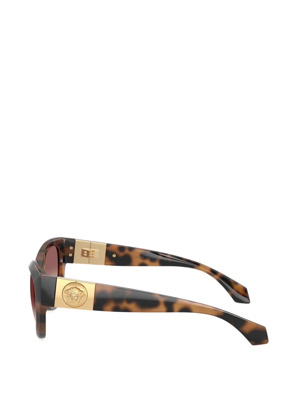 Versace Eyewear Medusa zonnebril met cat-eye montuur Bruin