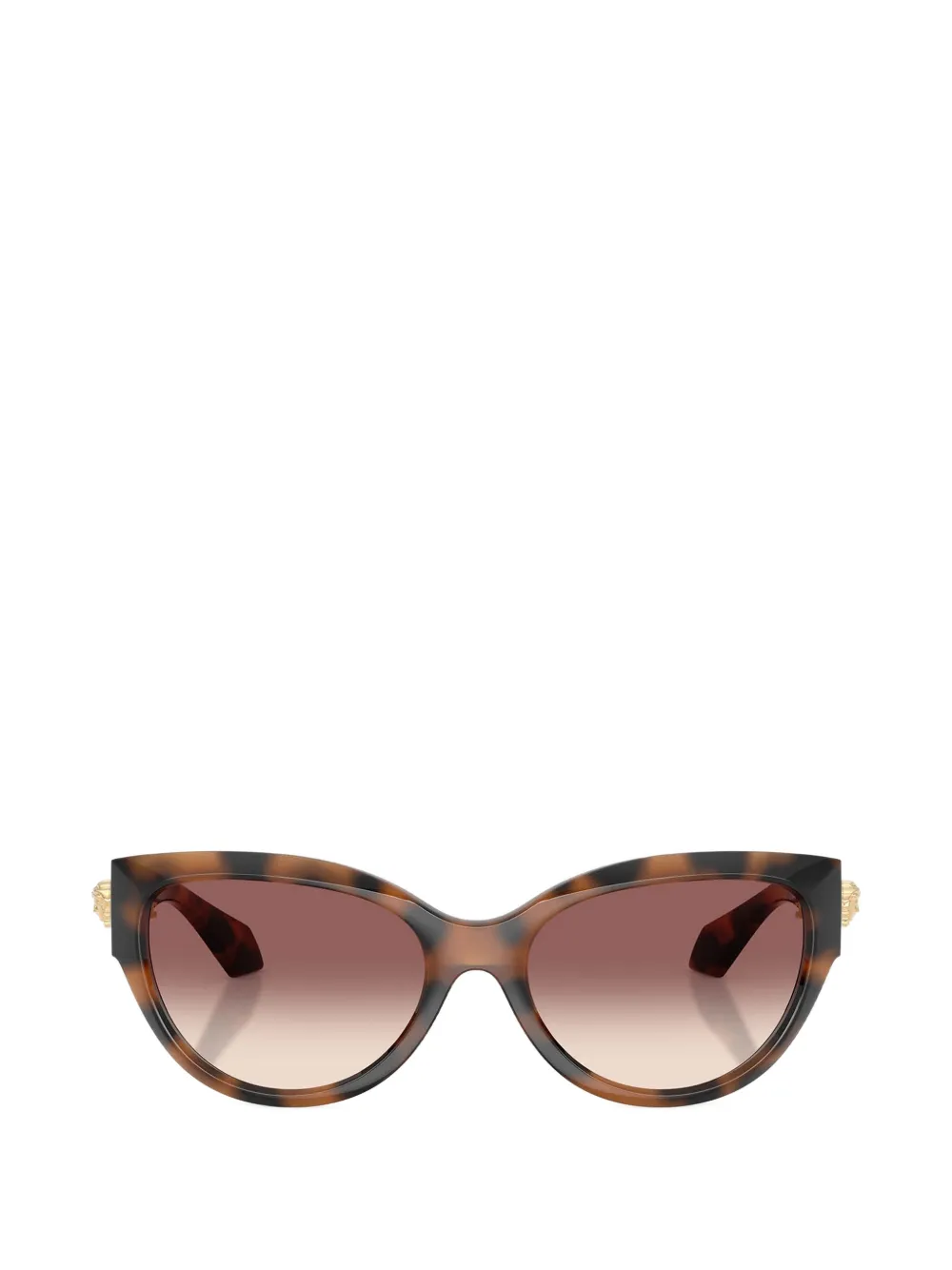 Versace Eyewear Medusa zonnebril met cat-eye montuur Bruin